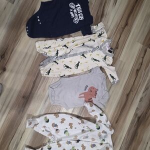 Carter's Kids One Pieces - Navy, Cream, Gray, White
